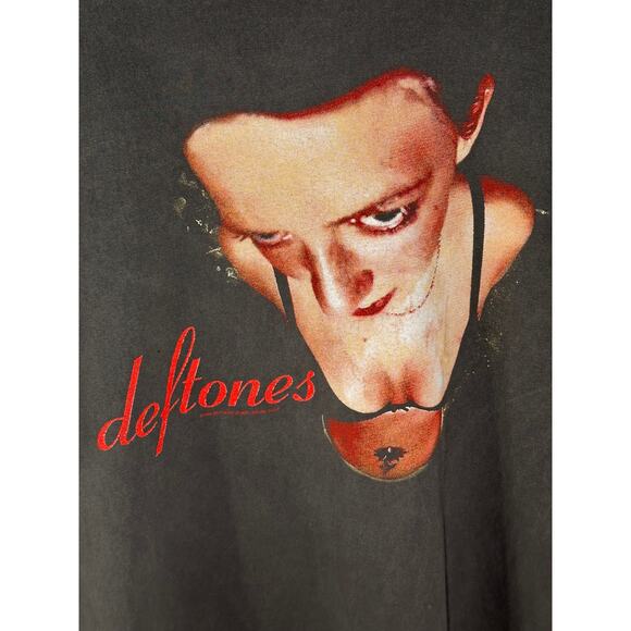 Deftones "Around The Fur" Vintage Reprint Single Stitch T-shirt Tultex - Picture 3 of 7